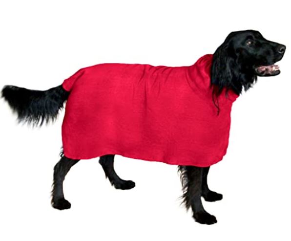 microfiber dog robe pet product
