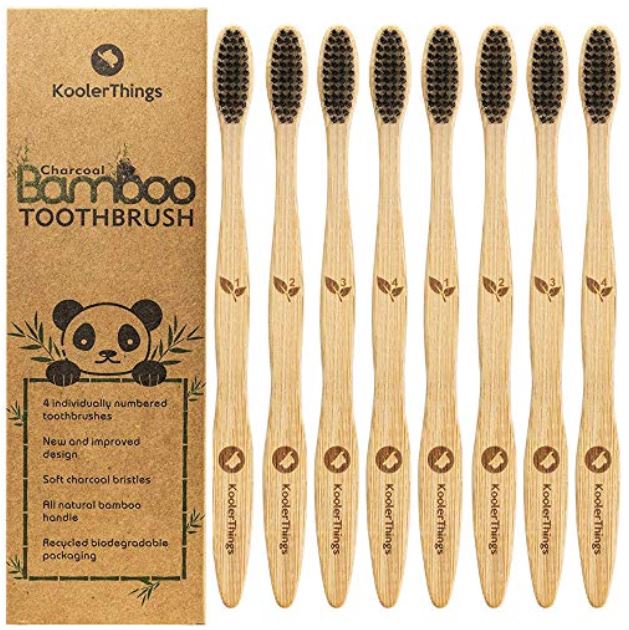 Zero Waste items on Amazon Bamboo Toothbrushes