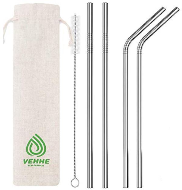 Metal or Silicone Straws