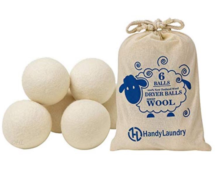 Zero Waste items on Amazon wool dryer balls
