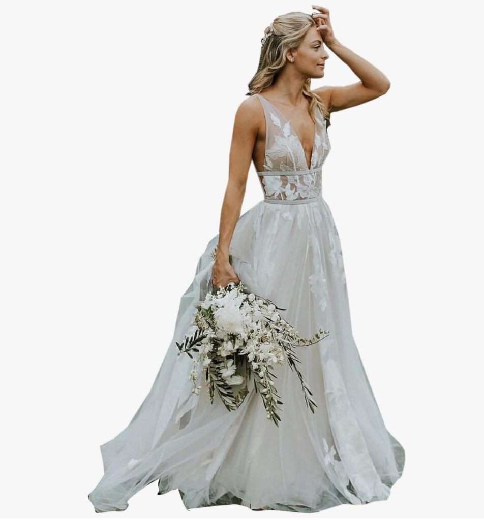 budget wedding dress from amazon under $250