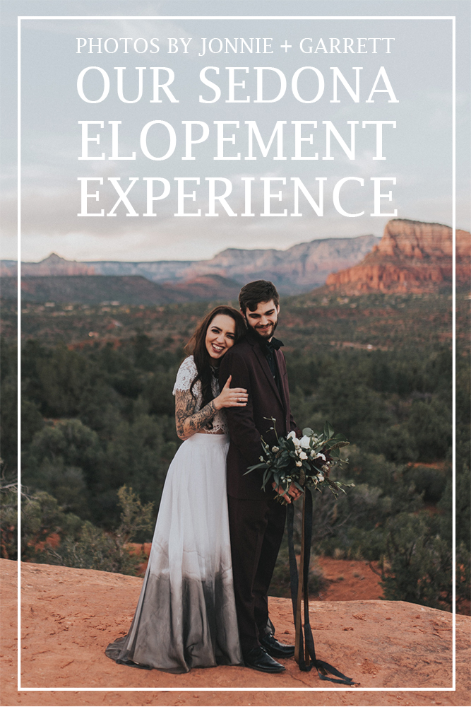 our sedona elopement experience