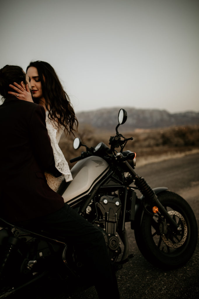 motorcycle elopement in albuquerque