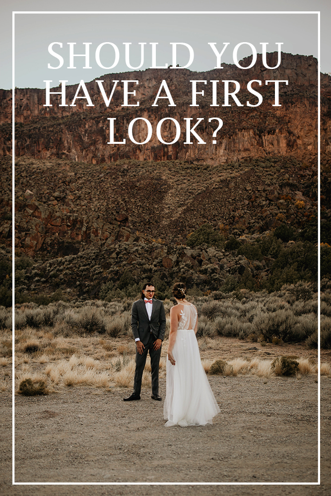 should you have a first look for your elopement