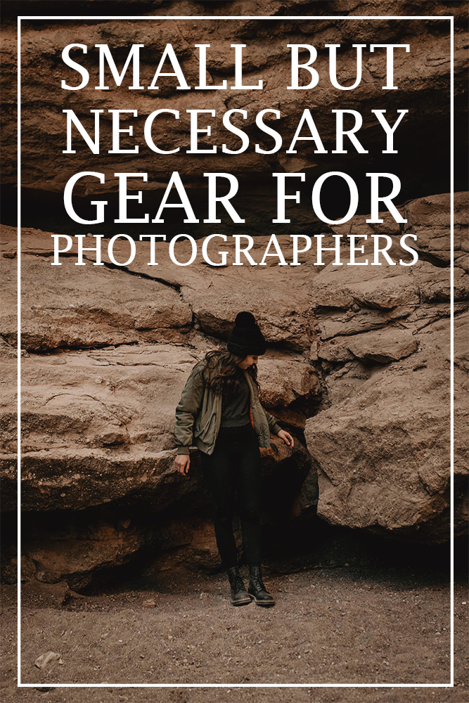 the small but necessary gear for photographers