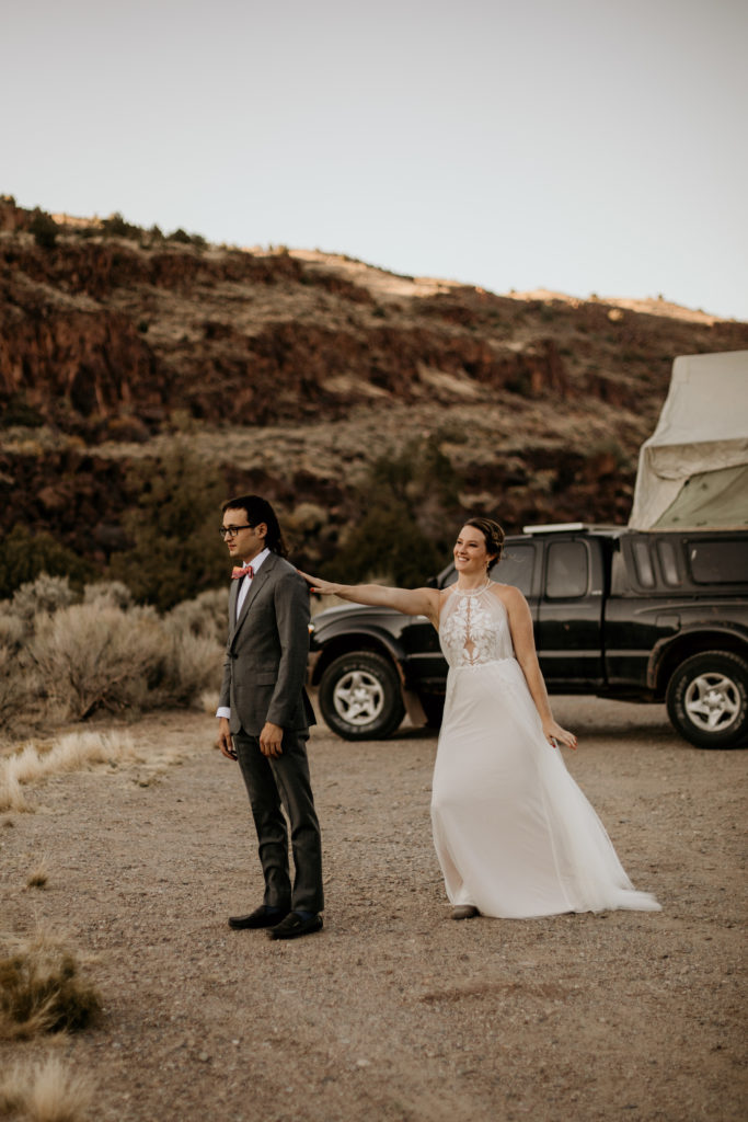 first look at an elopement in Taos New Mexico